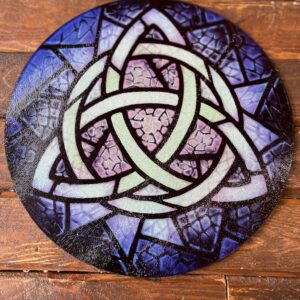 Triquetra Glass Chopping Board