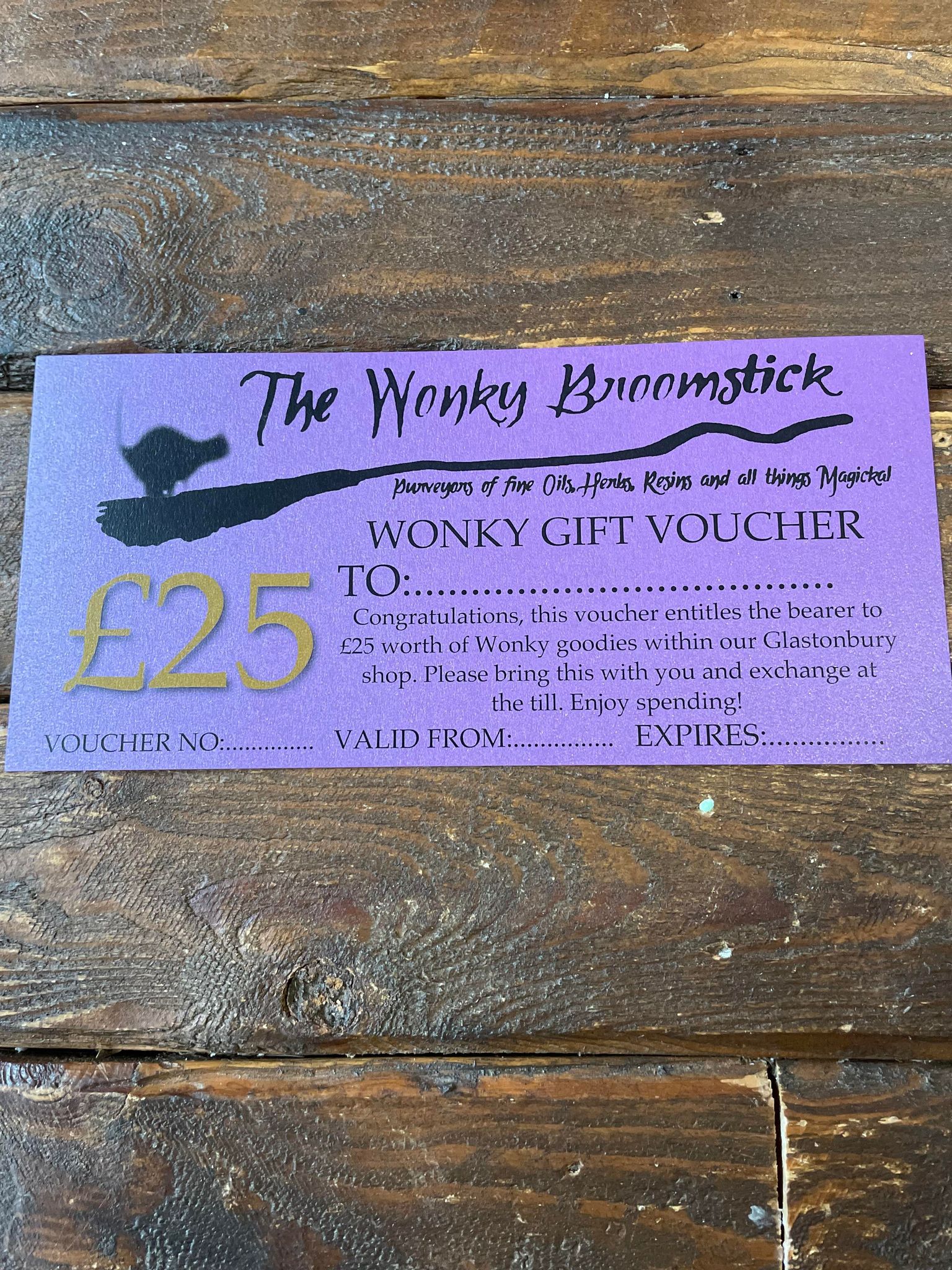 £25 Gift Voucher