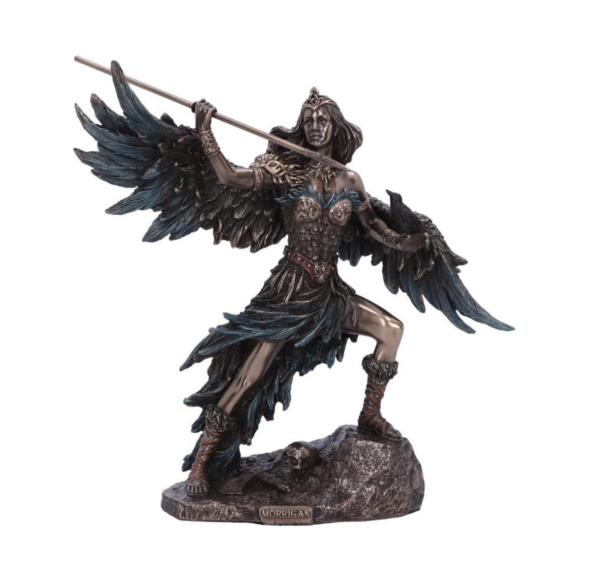 Morrigan -- Celtic Queen Statue