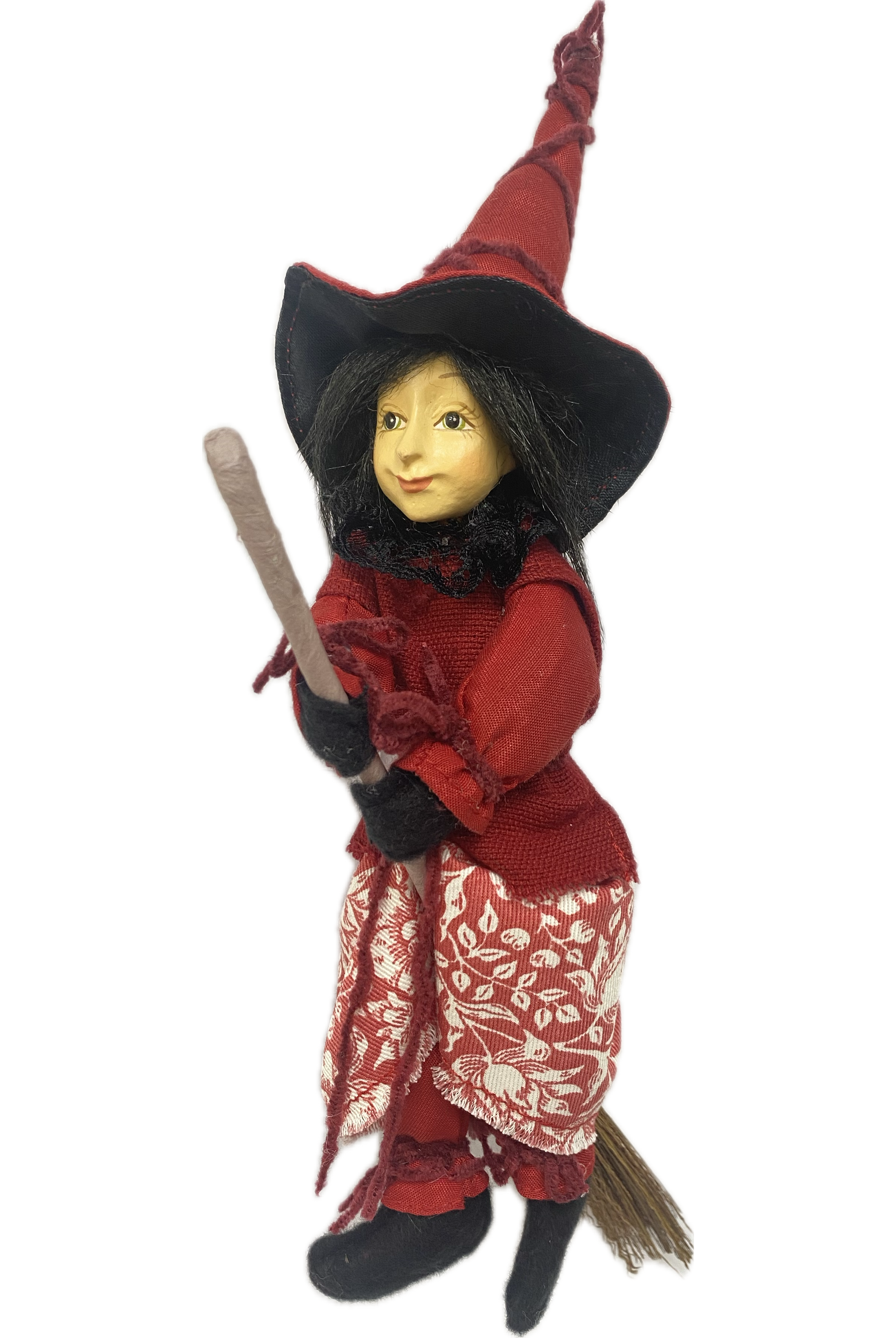 Mary Redfern - Burgundy Pendle Witch