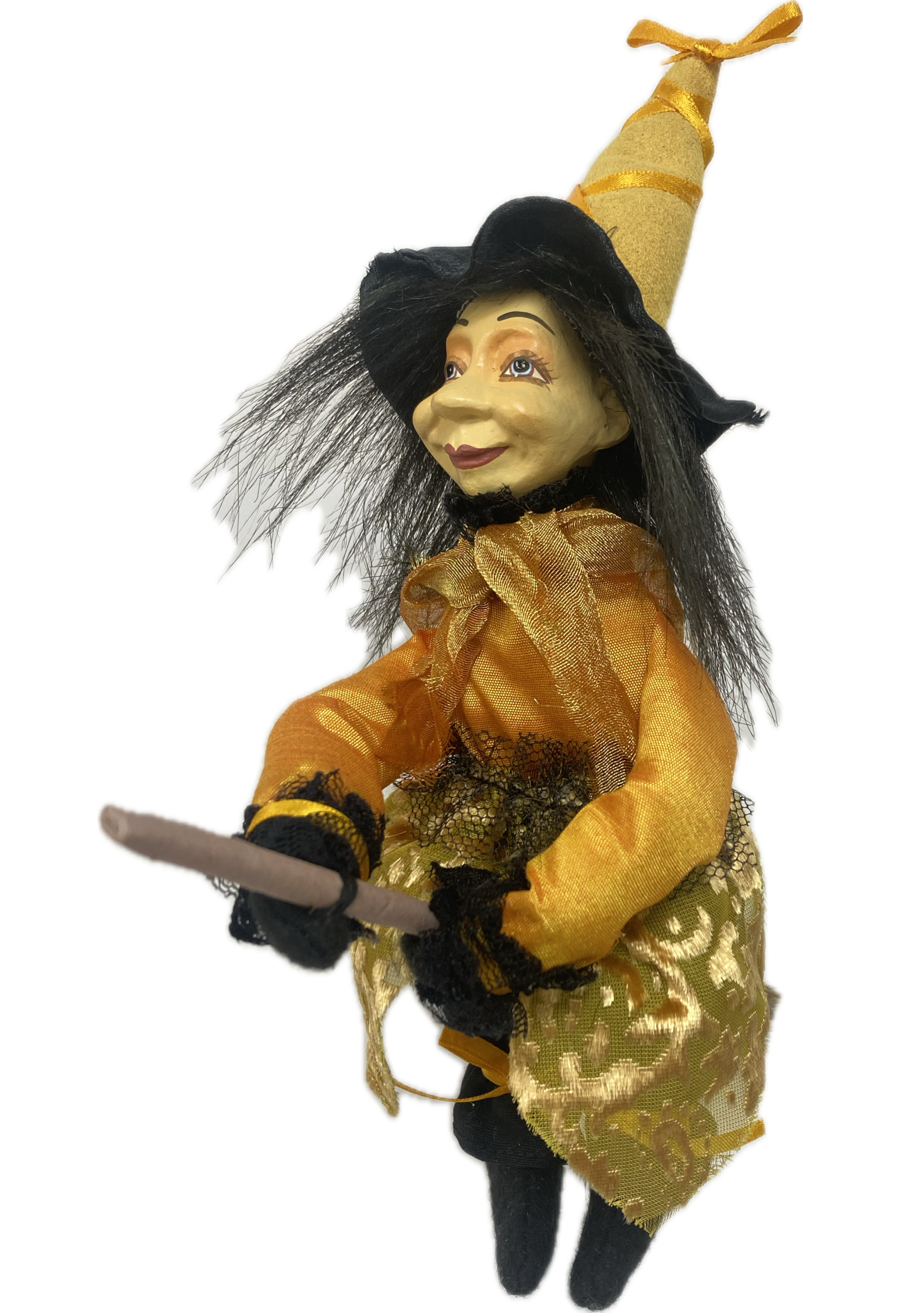 Kitty - Orange Pendle Witch